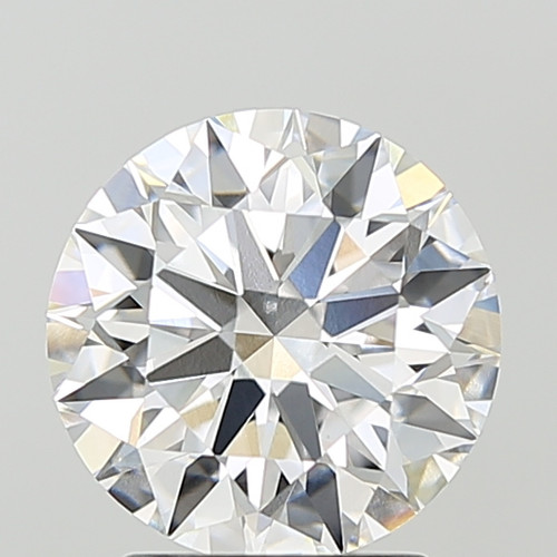 2.60 Carat Round Cut Lab Grown