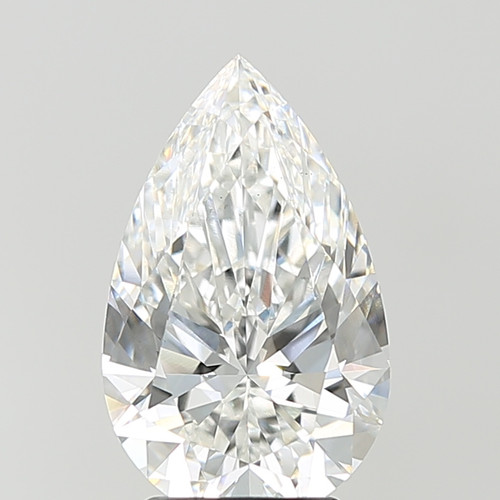 3.06 Carat Pear Lab Grown
