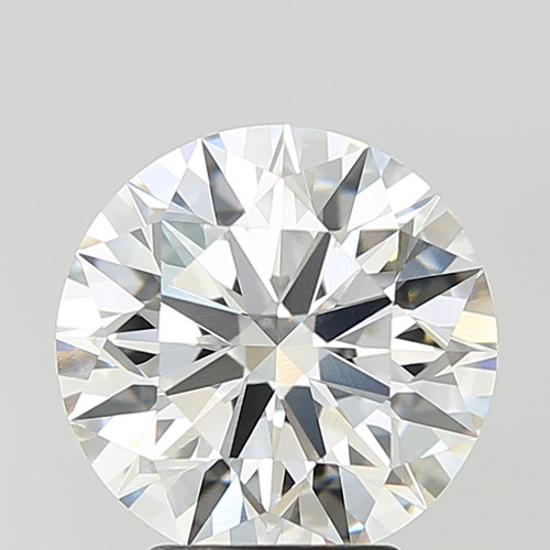 4.09 Carat Round Cut Lab Grown
