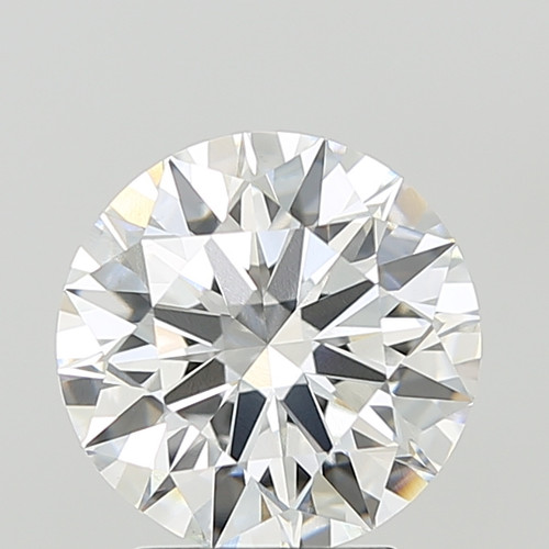 3.04 Carat Round Cut Lab Grown