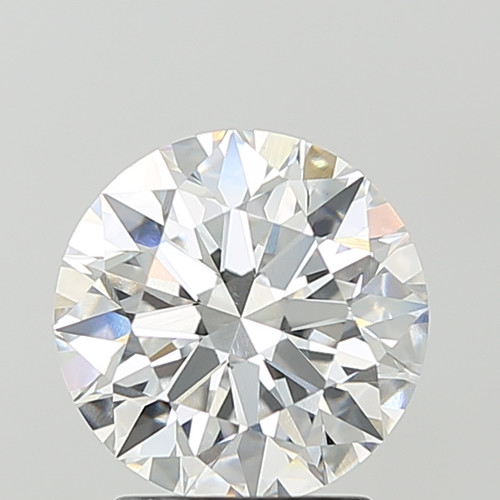 2.52 Carat Round Cut Lab Grown