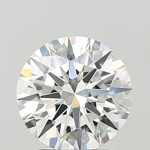 2.57 Carat Round Cut Lab Grown