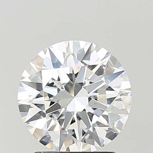 2.01 Carat Round Cut Lab Grown