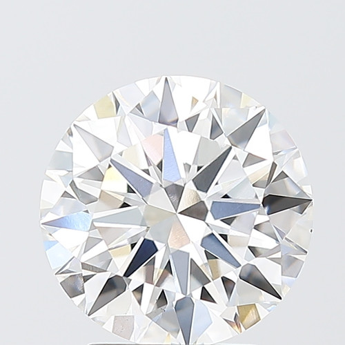 3.02 Carat Round Cut Lab Grown