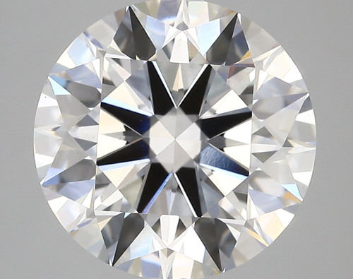 6.02 Carat Round Cut Lab Grown