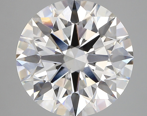 5.52 Carat Round Cut Lab Grown