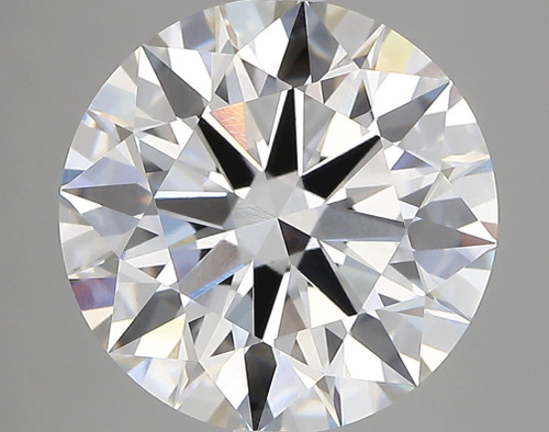 5.49 Carat Round Cut Lab Grown