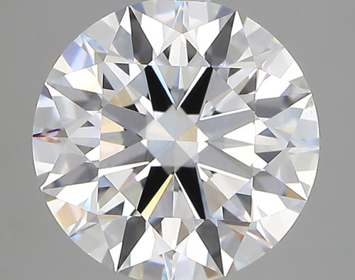 3.25 Carat Round Cut Lab Grown