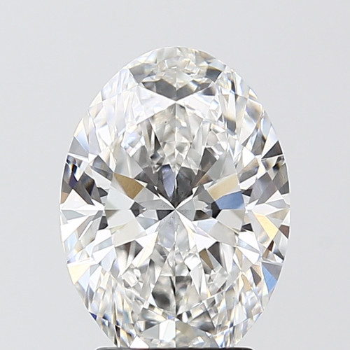 3.07 Carat Oval Lab Grown