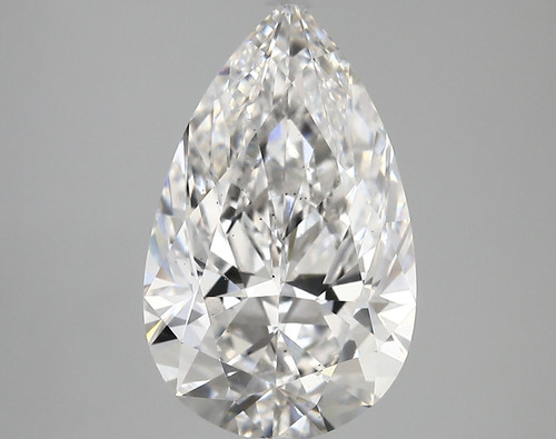 4.60 Carat Pear Lab Grown