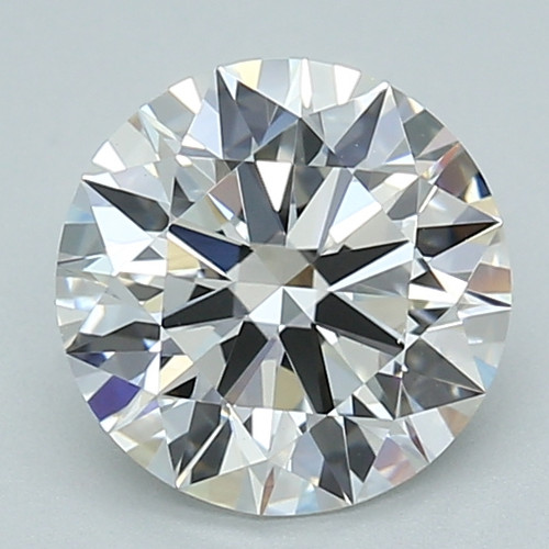 1.53 Carat Round Cut Lab Grown