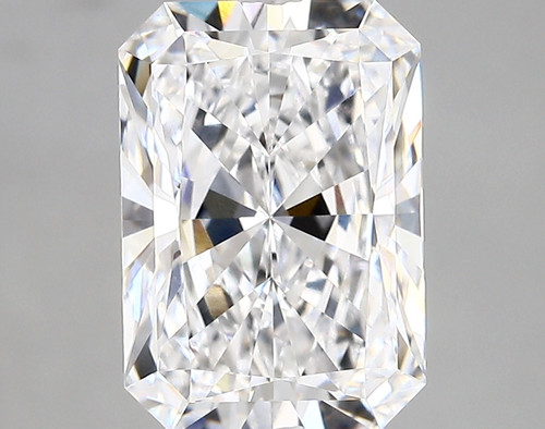3.44 Carat Radiant Lab Grown