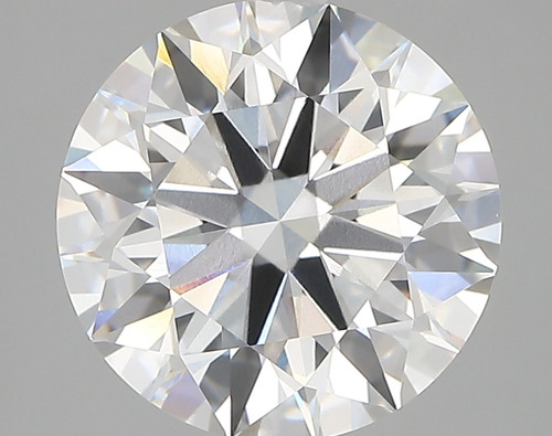 3.77 Carat Round Cut Lab Grown
