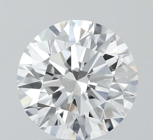 2.57 Carat Round Cut Lab Grown