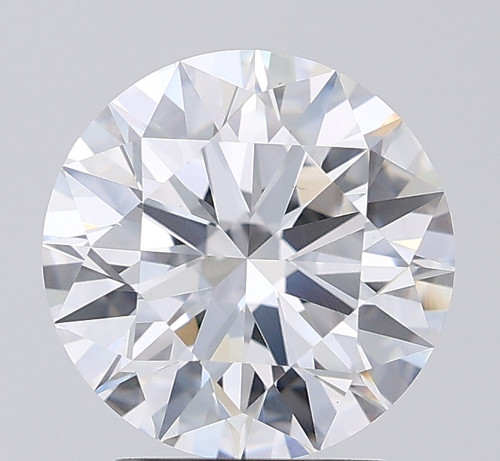 2.59 Carat Round Cut Lab Grown