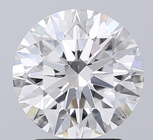 2.59 Carat Round Cut Lab Grown