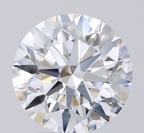 2.59 Carat Round Cut Lab Grown