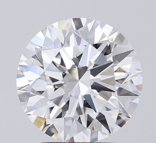 2.59 Carat Round Cut Lab Grown