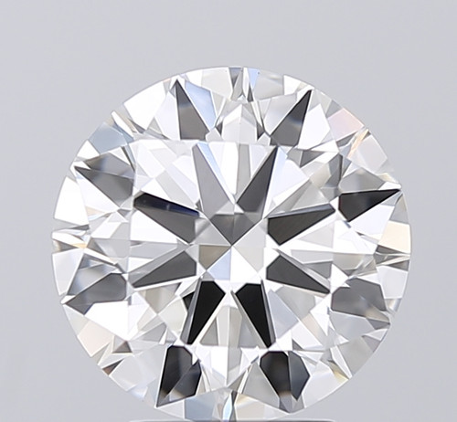 3.01 Carat Round Cut Lab Grown