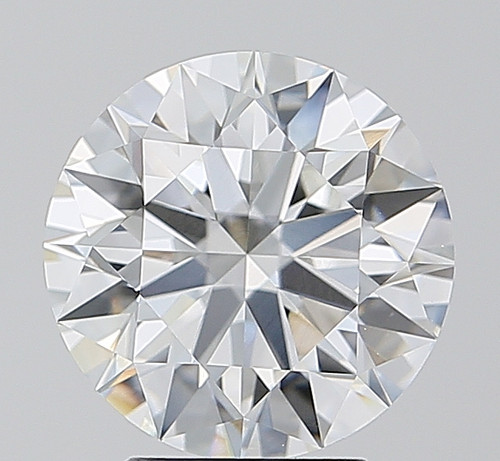 3.09 Carat Round Cut Lab Grown