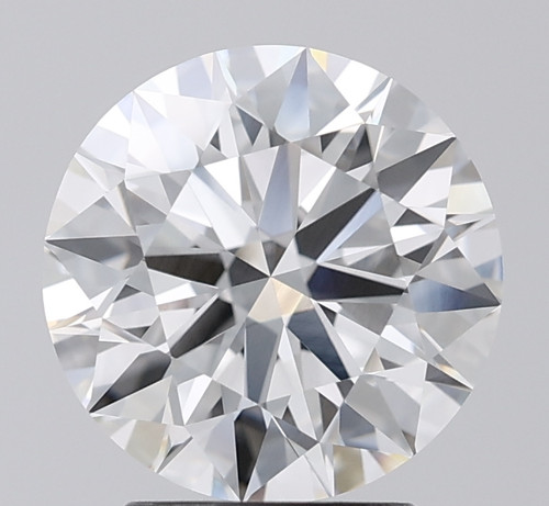 3.09 Carat Round Cut Lab Grown