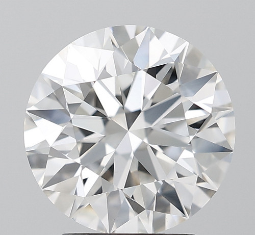 3.09 Carat Round Cut Lab Grown