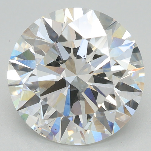 3.45 Carat Round Cut Lab Grown
