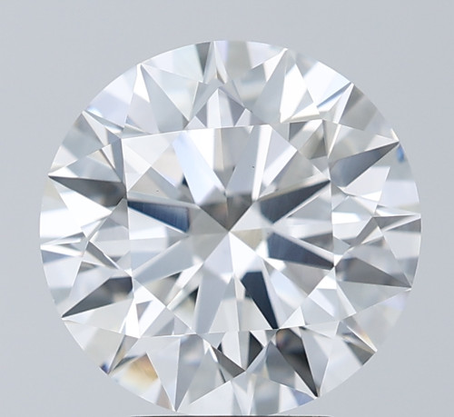 3.58 Carat Round Cut Lab Grown