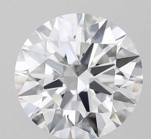 3.58 Carat Round Cut Lab Grown