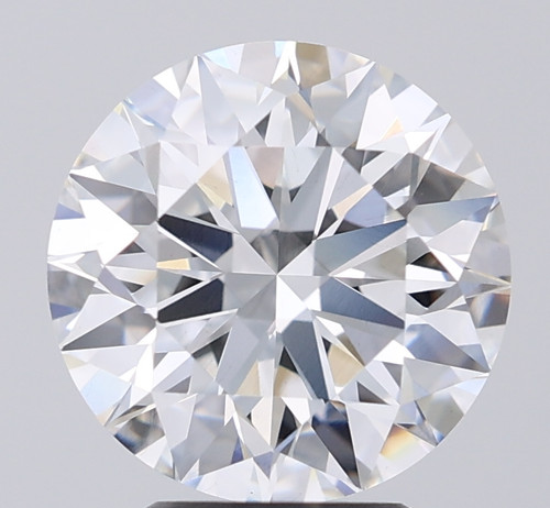 3.65 Carat Round Cut Lab Grown