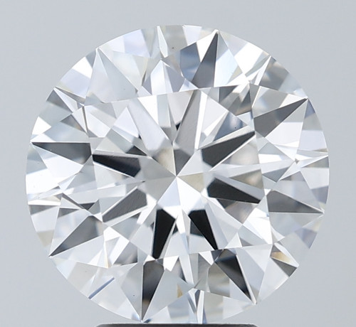 4.07 Carat Round Cut Lab Grown