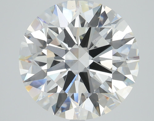 4.51 Carat Round Cut Lab Grown