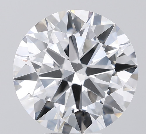 5.50 Carat Round Cut Lab Grown