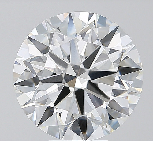 5.92 Carat Round Cut Lab Grown