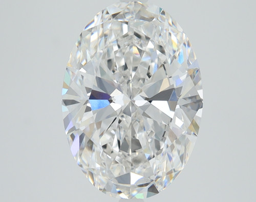 3.07 Carat Oval Lab Grown
