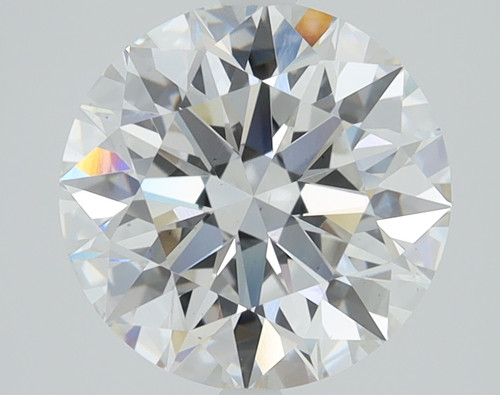 2.55 Carat Round Cut Lab Grown