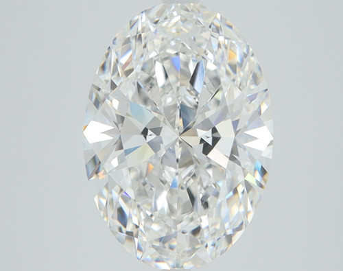 3.58 Carat Oval Lab Grown
