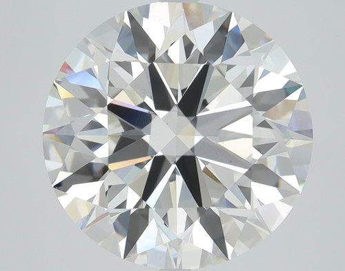 5.51 Carat Round Cut Lab Grown