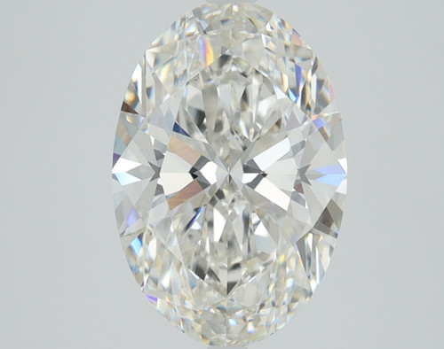 3.08 Carat Oval Lab Grown
