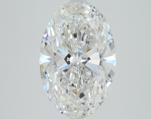 3.08 Carat Oval Lab Grown