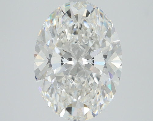 3.07 Carat Oval Lab Grown