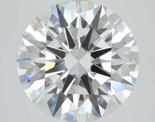 5.54 Carat Round Cut Lab Grown