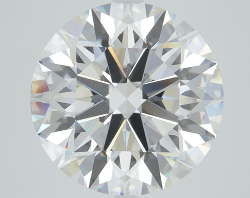 6.52 Carat Round Cut Lab Grown
