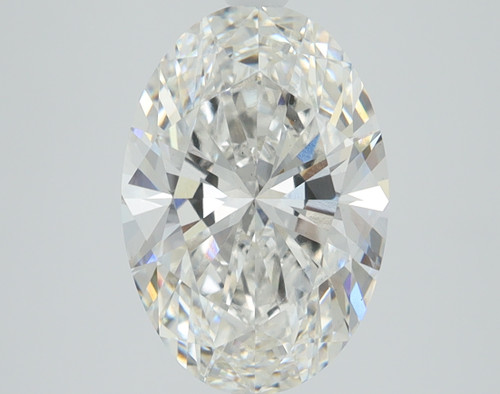 3.08 Carat Oval Lab Grown