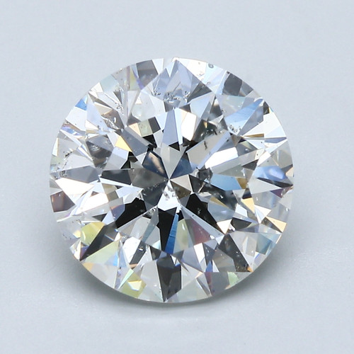 3.91 Carat Round Cut Diamond