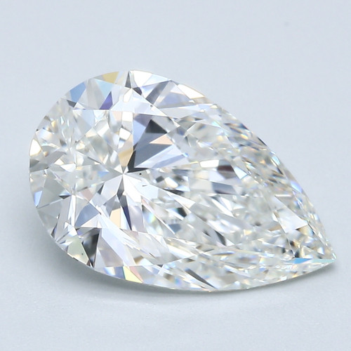 2.58 Carat Pear Diamond
