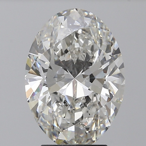 3.81 Carat Oval Lab Grown