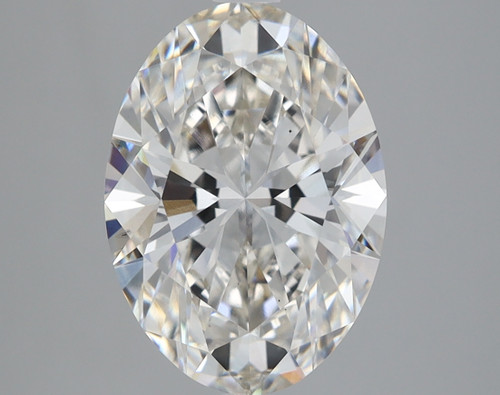 3.55 Carat Oval Lab Grown