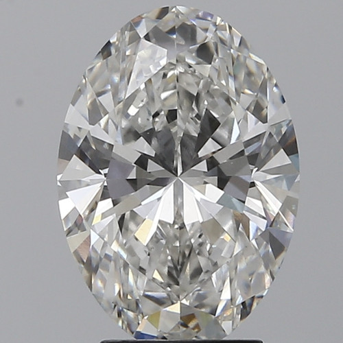 3.73 Carat Oval Lab Grown