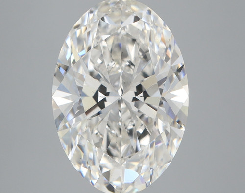 4.21 Carat Oval Lab Grown